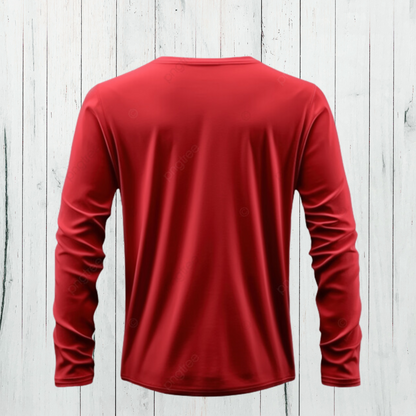 Red Solid Tee