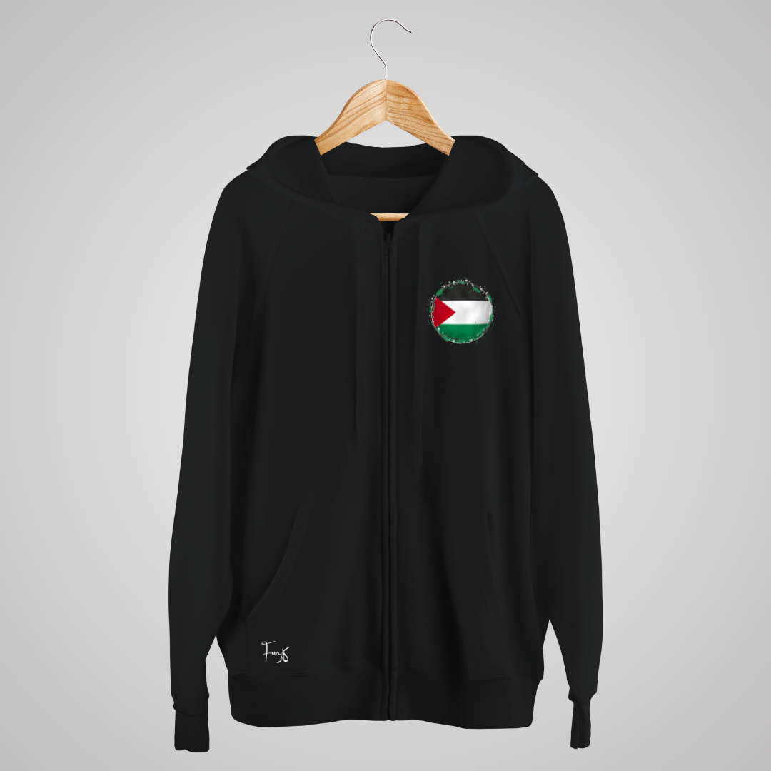 The Solidarity Zipper Black