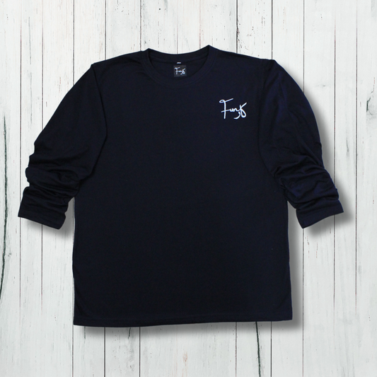 Black Solid Tee